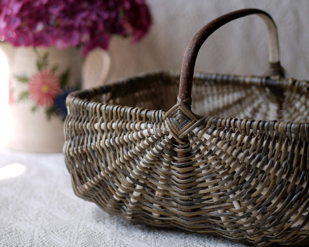 Panier le moyen paysan carré - Collection Éclisses.